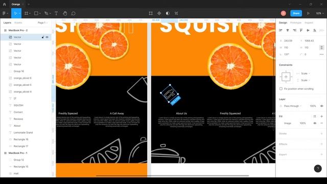 Lemonade Stand UI Design using FIGMA and Adobe Photoshop смотреть онлайн