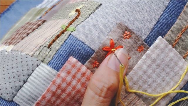 I make a Best Applique ever ┃Cute, Simple and Easy #HandyMumLin смотреть онлайн