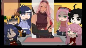 Реакция команды номер 7+ Хината Хьюга на Хинату Хьюга в Акацуки(1/2) (ч.о)