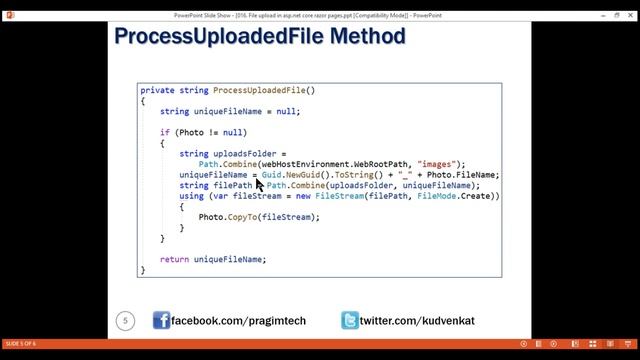 File upload in asp net core razor pages смотреть онлайн