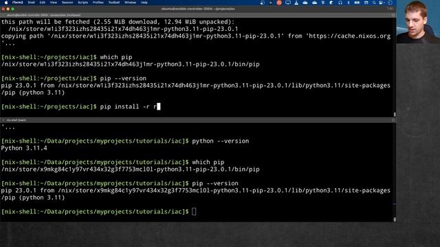 How to build a home lab - Install Ansible 8 on Ubuntu 20.04 using Nix смотреть онлайн