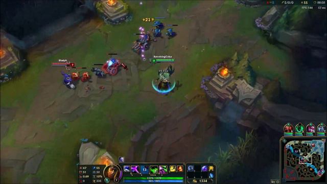 League of Legends - Swain Da Main Episode 10 - Swain Mid vs Veigar смотреть онлайн