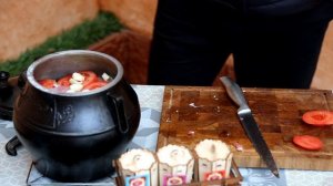 Говядина с овощами в афганском казане