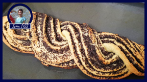 БЕЗ ДРОЖЖЕЙ БЫСТРАЯ КОСИЧКА с Маковой Начинкой – Простое творожное тесто для любой начинки