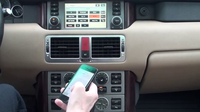 ПОДКЛЮЧЕНИЕ ТЕЛЕФОНА К RANGE ROVER смотреть онлайн