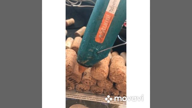 Подставка из винных пробок смотреть онлайн
