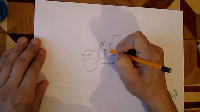 как рисовать грузовик смотреть онлайн