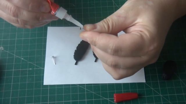 Мастер-класс: Гвоздики-перья из полимерной глины FIMO/polymer Clay Tutorial