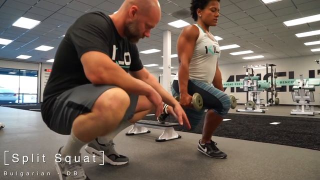 Split Squat - Bulgarian- DB | KILO Exercise Database смотреть онлайн