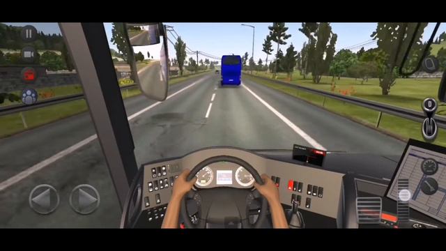 ضبط وقت وطريقه6:00 في وقت الليل او صباح تجربه أذربيجان مكتب جديد BUS simulator ultimate