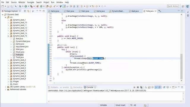 자바(JAVA) 리듬게임 만들기 강좌 15강 - 노트 판정 함수 구현하기 (How To Make Java Rhythm Game #15) смотреть онлайн