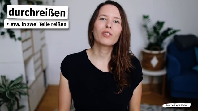 8 Verben mit "reißen": abreißen, einreißen, rausreißen, verreißen, zerreißen ... (Deutsch B2, C1) смотреть онлайн