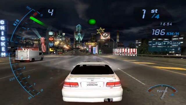 HONDA CIVIC Need for Speed Underground #7 Walkthrough Drag Racing Gameplay смотреть онлайн