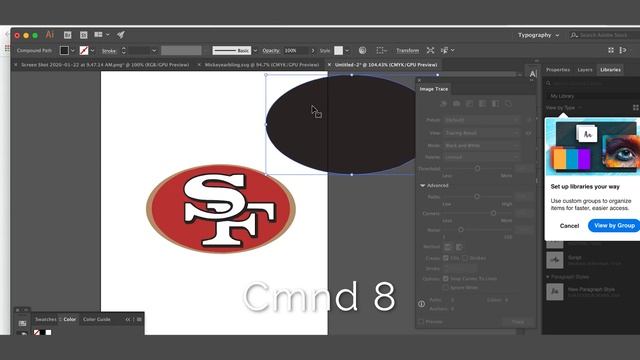 Turning Logos into Layered SVGS - ILLUSTATOR смотреть онлайн