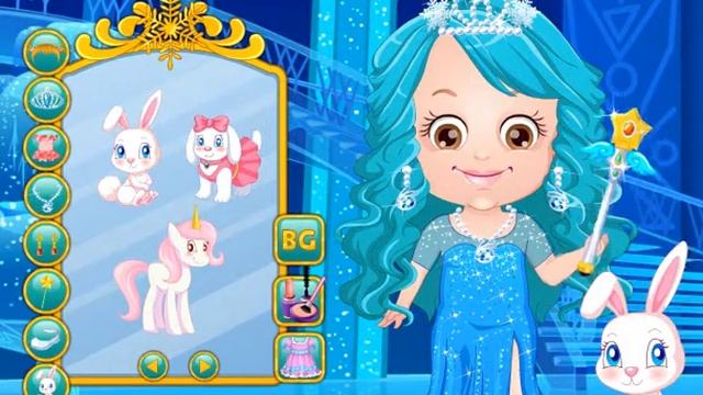 Игра Хейзел для девочек ледяная принцесса смотреть онлайн