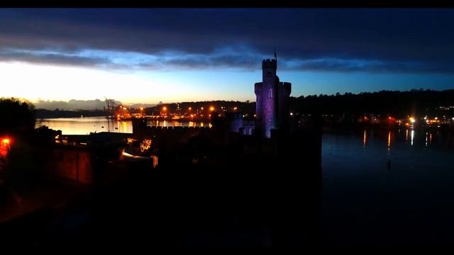 Blackrock Castle Observatory At Night