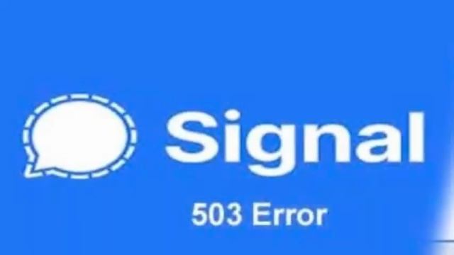 Signal App Error 503 (Jan 2021) What Is The Error? Watch Now! | Scam Adviser Reports смотреть онлайн