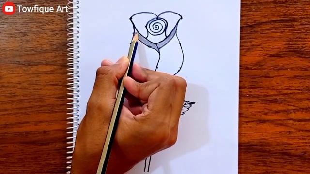 How to draw rose | step by step | Easy rose drawing #dotsdrawing #howtodraw #drawing #rosedrawing смотреть онлайн