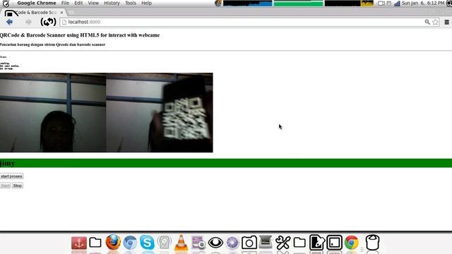 Online QRCode & Barcode Scanner using Webcam смотреть онлайн