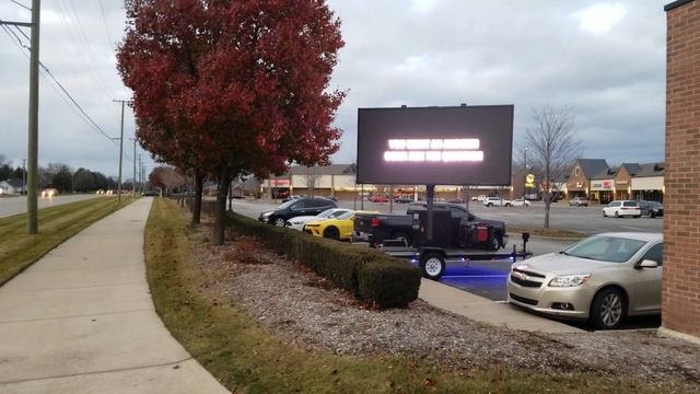 Honda 7000is Invertor Generator ,running Full Production Advertising Event Trailer