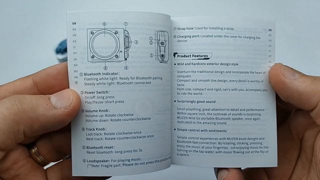Unboxing MUZEN Wild Go Rugged Outdoor Street Portable Bluetooth Speaker #muzen смотреть онлайн