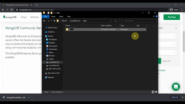 MongoDB Installation on Windows смотреть онлайн