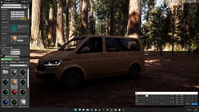 Unreal Engine 4 Volkswagen Transporter T6.1 смотреть онлайн