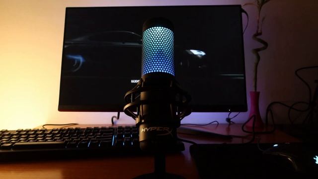 HyperX Quadcast S! Микрофон для стриминга и обзоров!