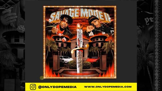 21 Savage - Savage Mode 2 ( Cover Art Breakdown Ep.1) | Adobe Photoshop