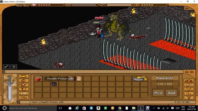Endless online Plus - Killing Bollo boss смотреть онлайн
