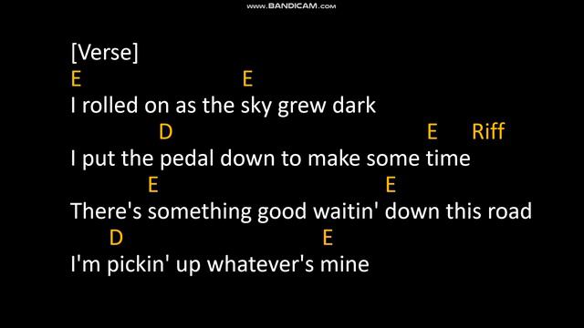 Runnin down a dream by Tom Petty and the Heartbreakers (play along chords and lyrics) смотреть онлайн