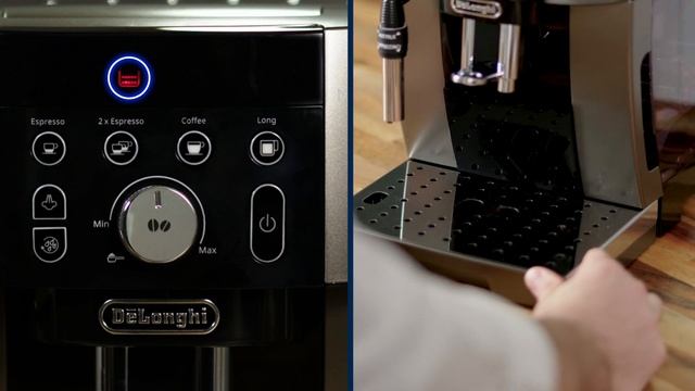 Description of the Control Panel and making One Touch recipes with your Magnifica S Smart смотреть онлайн