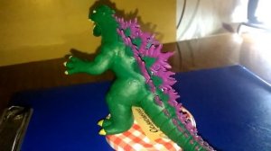 Годзилла из фильма "Годзилла против Мегагирус" (2000) из пластилина