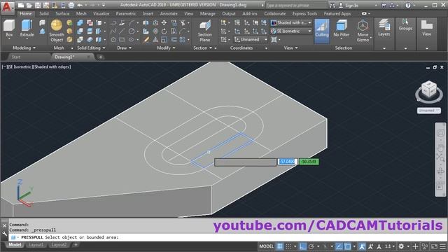 AutoCAD 2019 3D Tutorial for Beginners смотреть онлайн