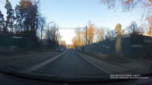 На машине. Москва - Рублевка 02.03.22 Moscow city in the car.