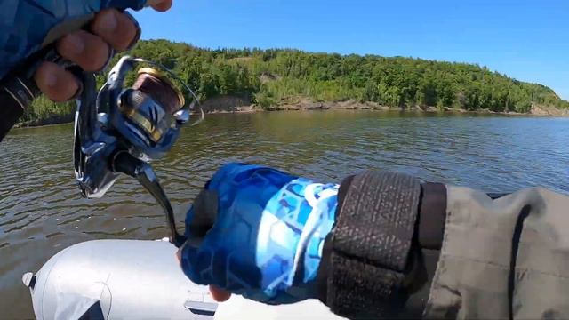 GLADIATOR E420S. Cпиннинг с лодки. Открытие сезона. смотреть онлайн