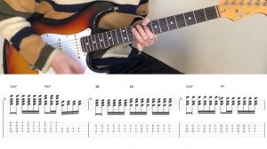 Maroon5 - This Love (guitar cover with tabs & chords)