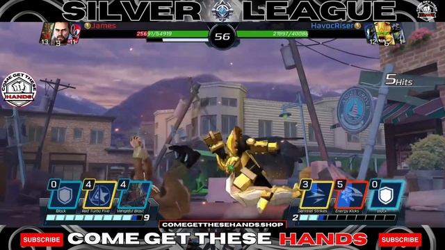 Tommy Oliver Vs Sentinel Knight | Ranked Silver league Battle | Power Rangers Legacy Wars смотреть онлайн