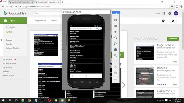 Android App: Magi MP3 Player No Ads Version (the best mp3 player for Android) смотреть онлайн