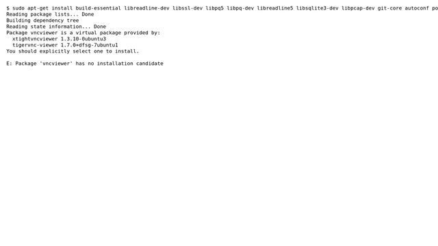 Ubuntu: Package 'vncviewer ' has no installation candidate смотреть онлайн