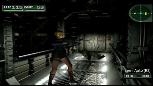 Parasite Eve 2 (PS1) // All Weapons & Miscellaneous, Reload Animations, Sound Effects (1080p)
