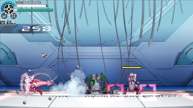 Gunvolt Chronicles: Luminous Avenger IX 2 - Entrance To Top Floor: Ypsilon