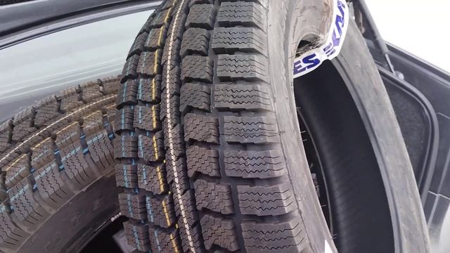 Распаковка — Зимняя шина Viatti Vettore Brina V-525