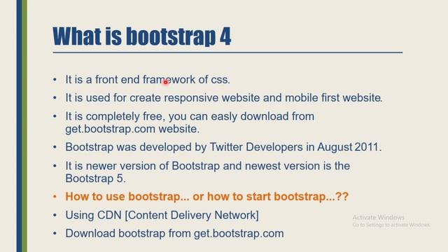 #1 | Bootstrap 4 Introduction | What is bootstrap 4 | Bootstrap 4 in Hindi @AzecSys смотреть онлайн