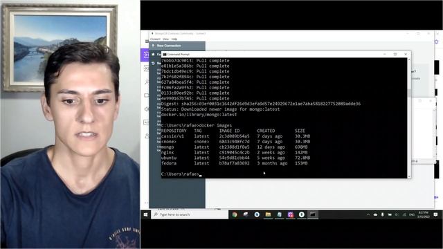 Running mongodb in a docker container using your windows смотреть онлайн