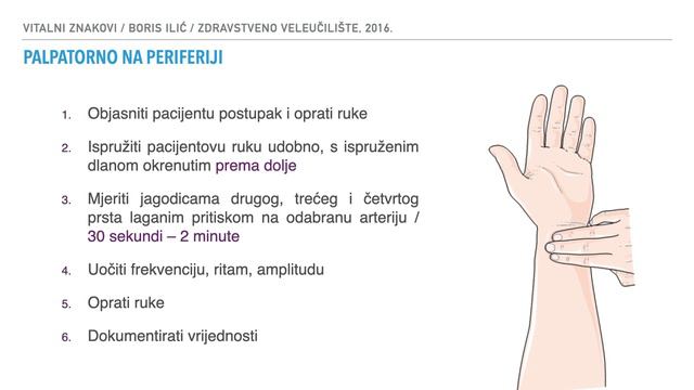 Vitalni znakovi: Puls, krvni tlak смотреть онлайн