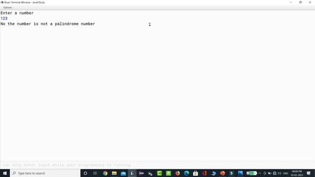 ? Palindrome Number | while loop | Iterative Construct In Java смотреть онлайн