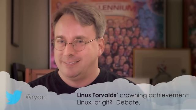 Linus Torvalds Reads Your Mean Tweets смотреть онлайн
