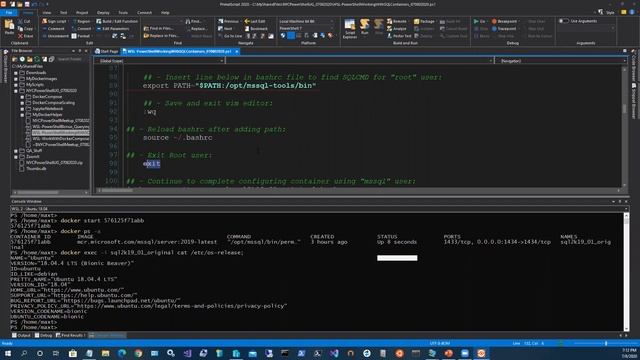 Working with Docker Containers in Windows 10 - Max Trinidad смотреть онлайн